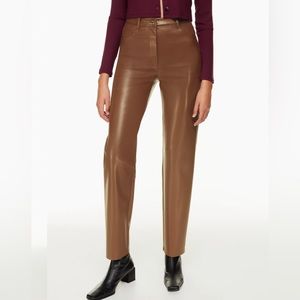 Wilfred Melina Pants, Size 0, Cognac
